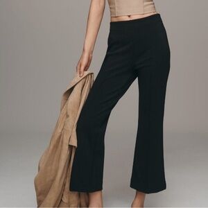 Maeve Black Flare Pants